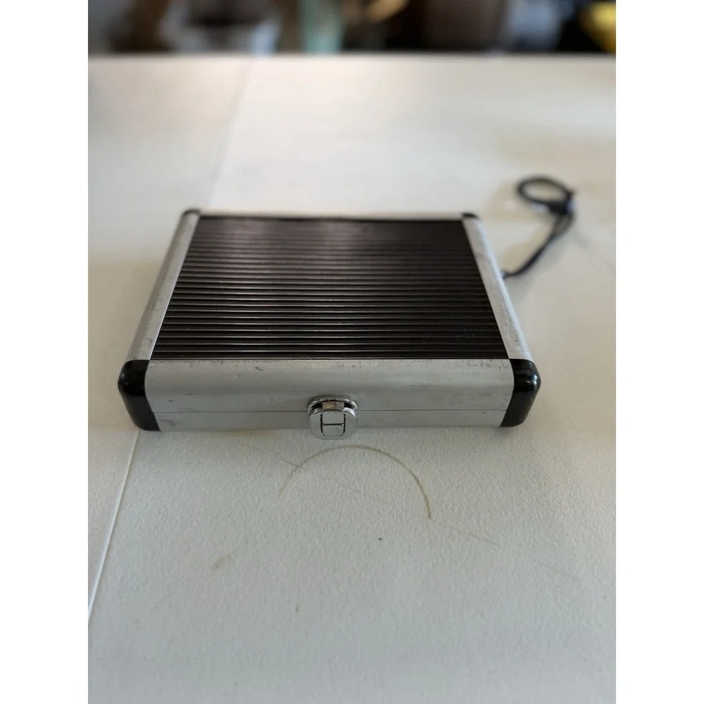 Aluminum Travel Cigar Case With Foam Insert